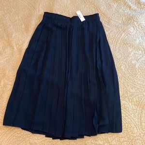 NEVER WORN JCrew Pleated Midi Skirt
